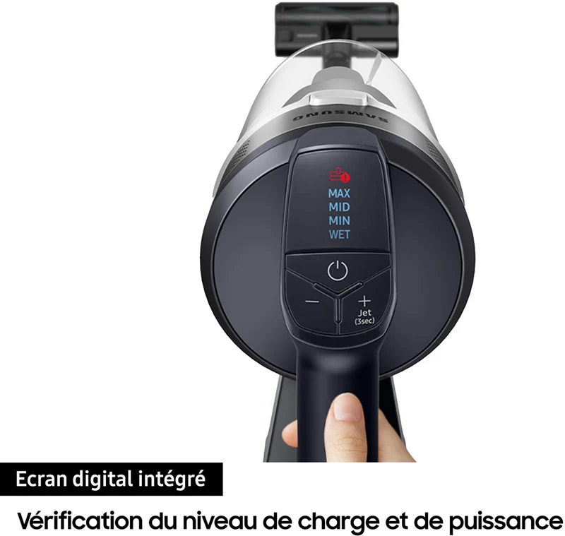 Aspirateur balai SAMSUNG Jet 75E Pro Silver VS20B75BDR5