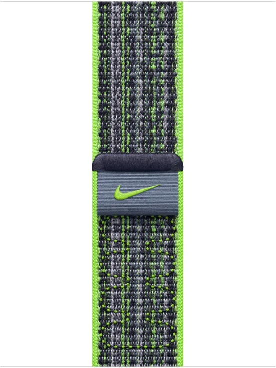 Bracelet APPLE Watch 41mm Sport Nike Vert vif/bleu