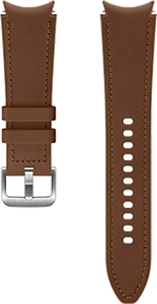 Bracelet SAMSUNG Watch 4/5/6/7 Cuir 130mm marron