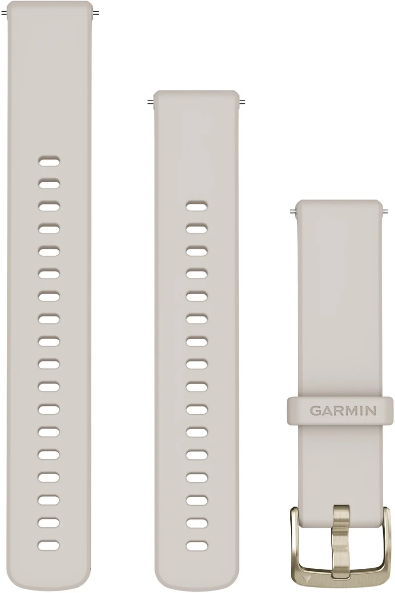 Bracelet GARMIN Quick Release 18mm Ivoire boucleSoftGold
