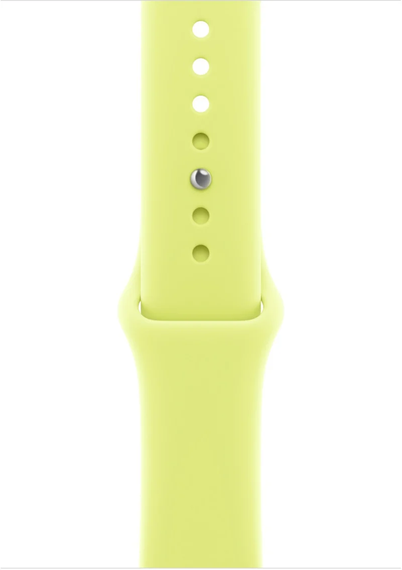 Bracelet APPLE 46 mm - S/M Sport jaune fluo