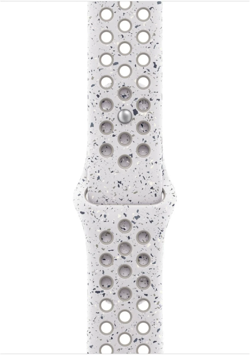 Bracelet APPLE 46 mm - M/L Sport Nike Gris voilé