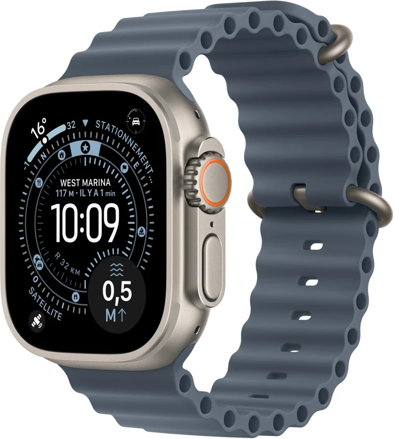 Bracelet APPLE 49 mm Extension Bracelet Océan bleu
