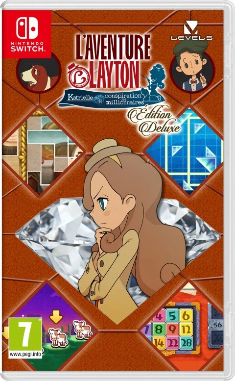 Jeu Switch NINTENDO L'Aventure Layton Katrielle Ed. Deluxe