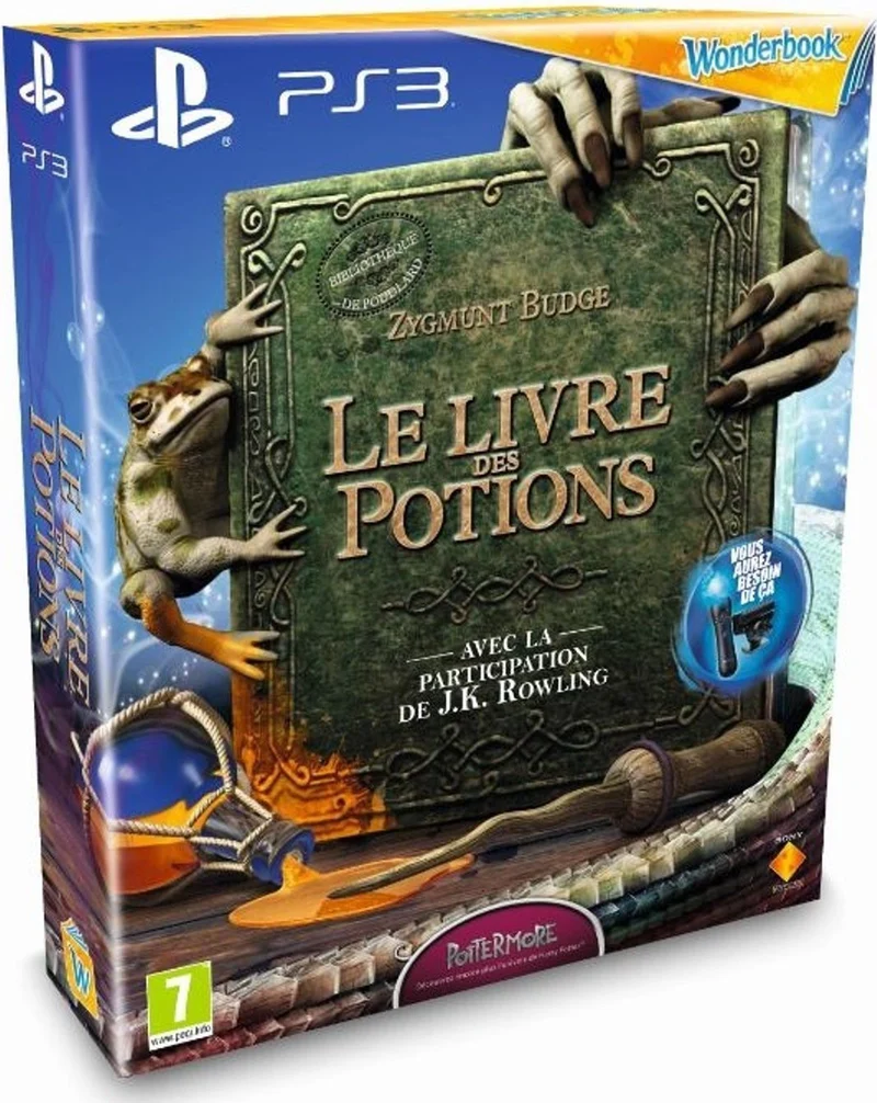 Jeu PS3 SONY Book Of Potions + Wonderbook