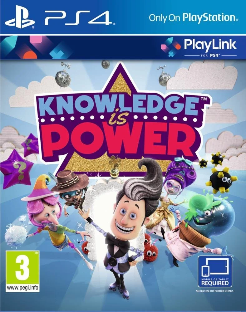 Jeu PS4 SONY Knowledge is Power