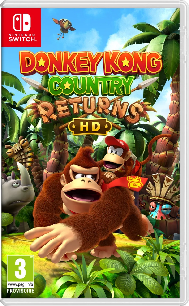 Jeu Switch NINTENDO DONKEY KONG COUNTRY RETURNS HD