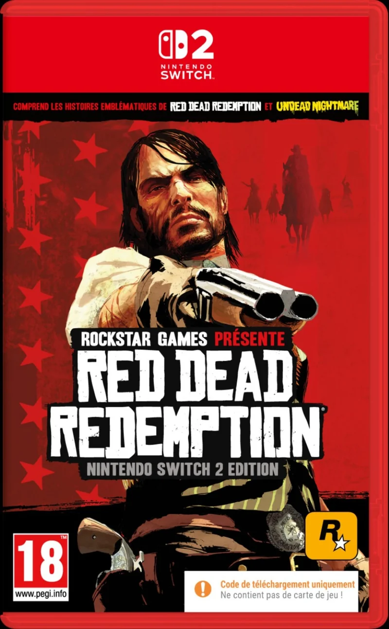 Jeu Switch 2 NINTENDO RED DEAD REDEMPTION Switch 2