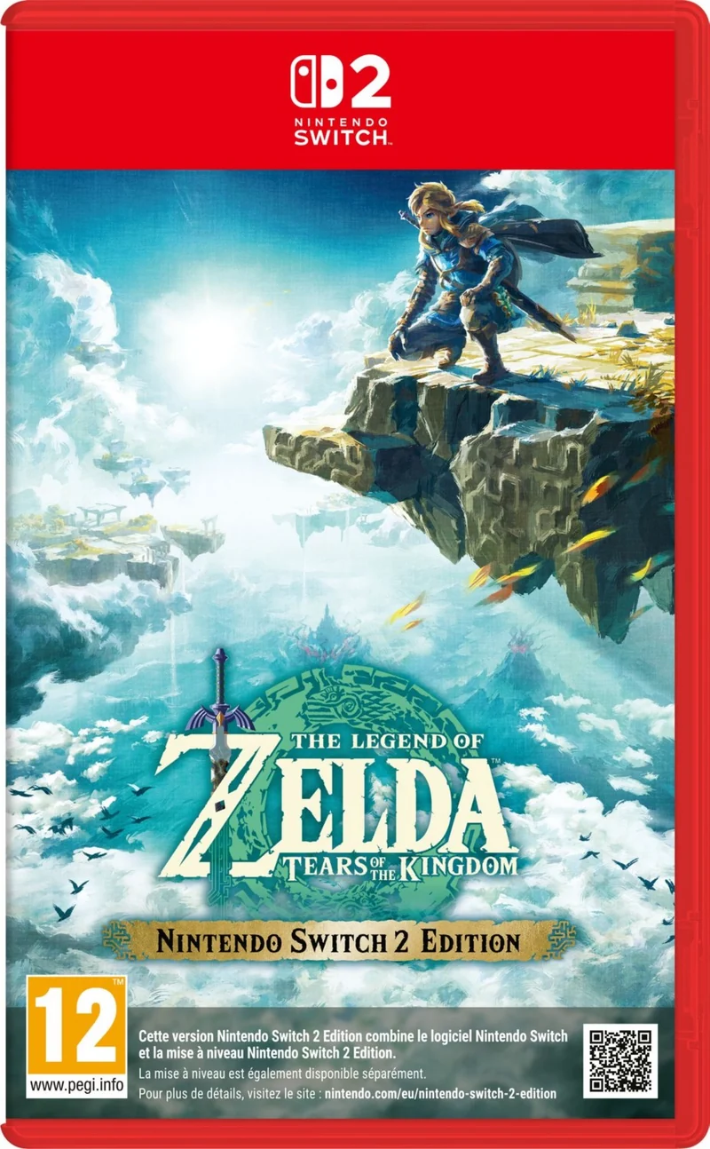 Jeu Switch 2 NINTENDO The Legend Of Zelda Tears of the Kingdom
