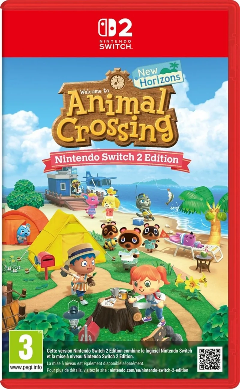 Jeu Switch 2 NINTENDO Animal Crossing : New Horizons