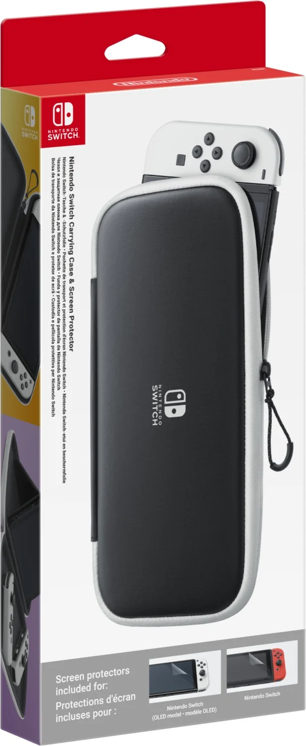 Housse de protection NINTENDO pochette+protection d'écran Switch OLED