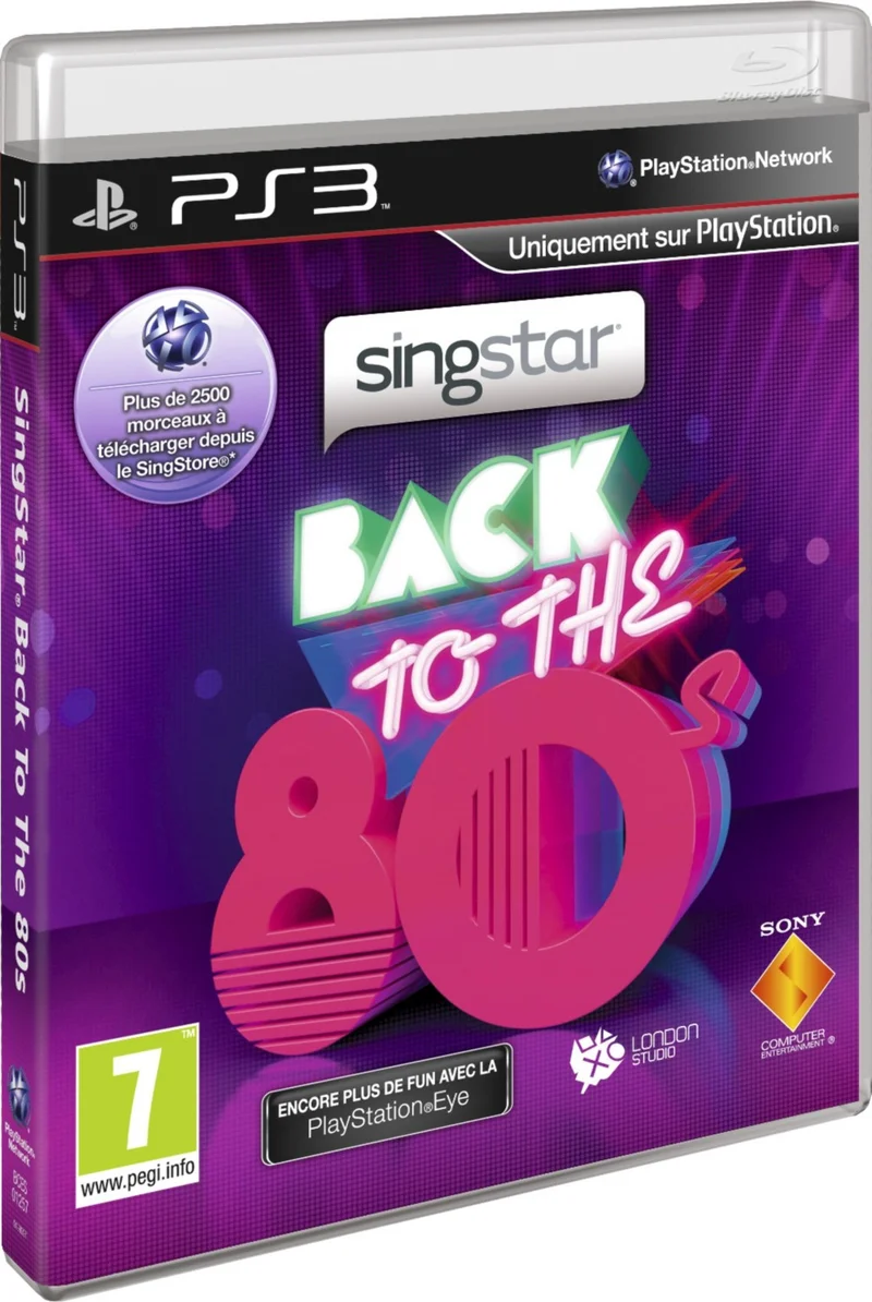 Jeu PS3 SONY SingStar Back to the 80's