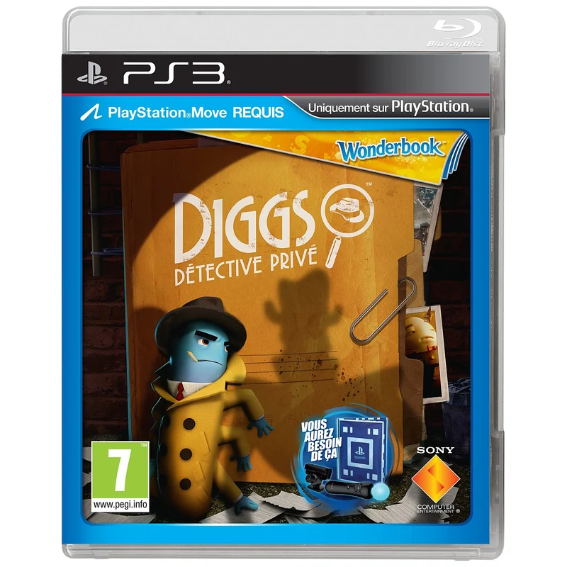 Jeu PS3 SONY Diggs : Détective Privé