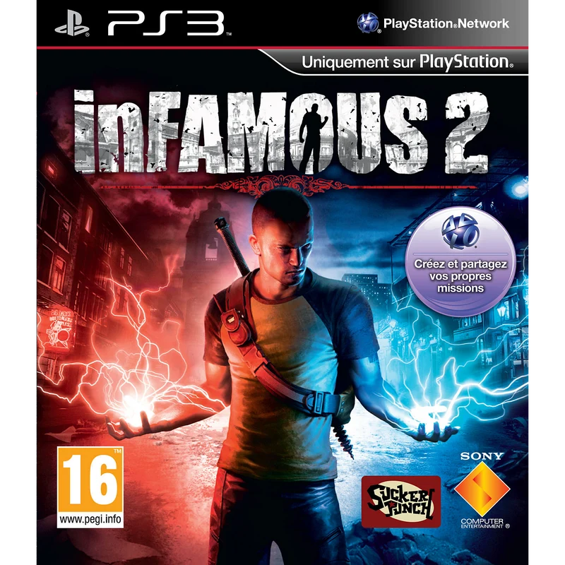Jeu PS3 SONY Infamous 2