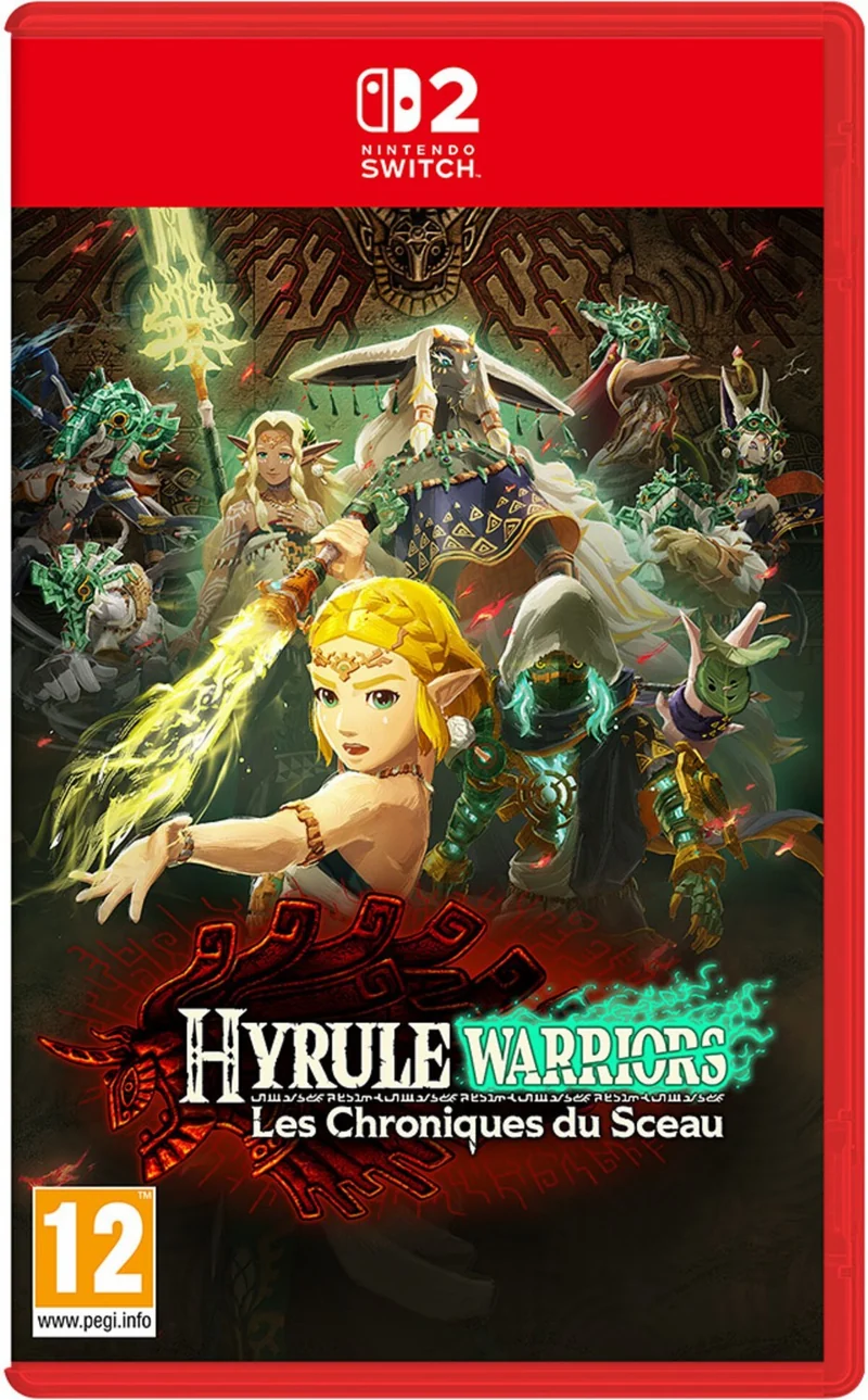 Jeu Switch NINTENDO Hyrule Warriors: Les Chroniques du Sceau