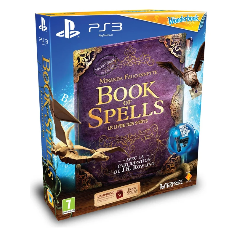 Jeu PS3 SONY Book of Spells + Wonderbook