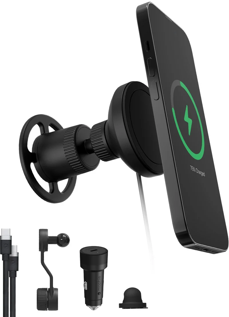 Chargeur allume-cigare MOPHIE Qi 2 sans fil pour voiture