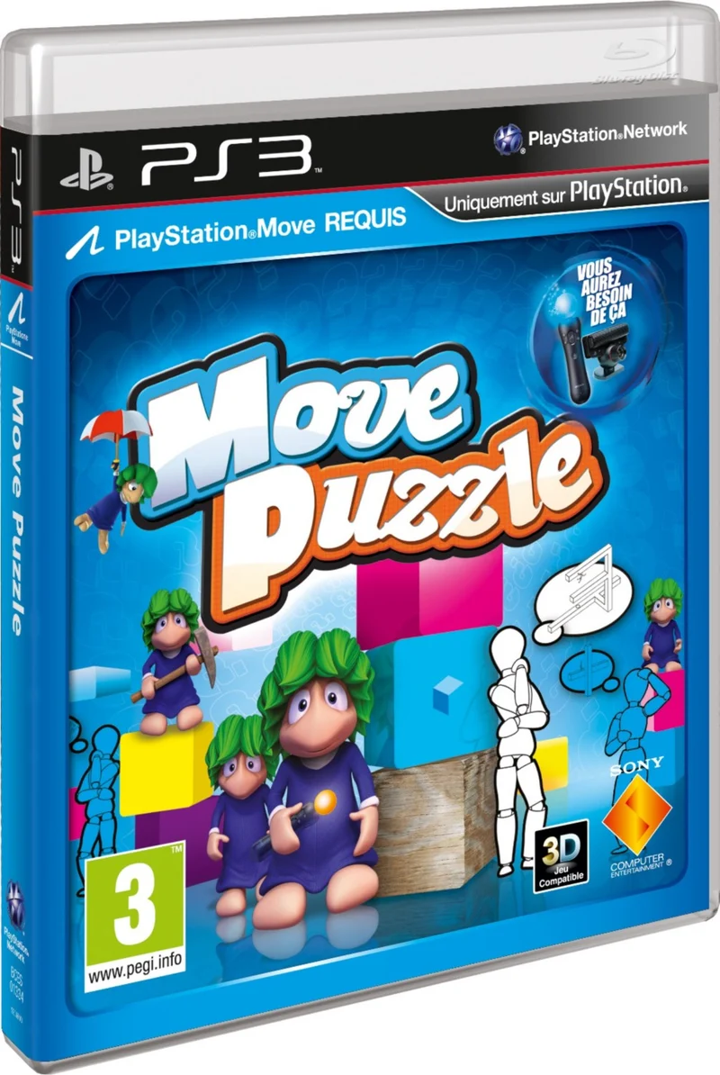 Jeu PS3 SONY Move mind benders
