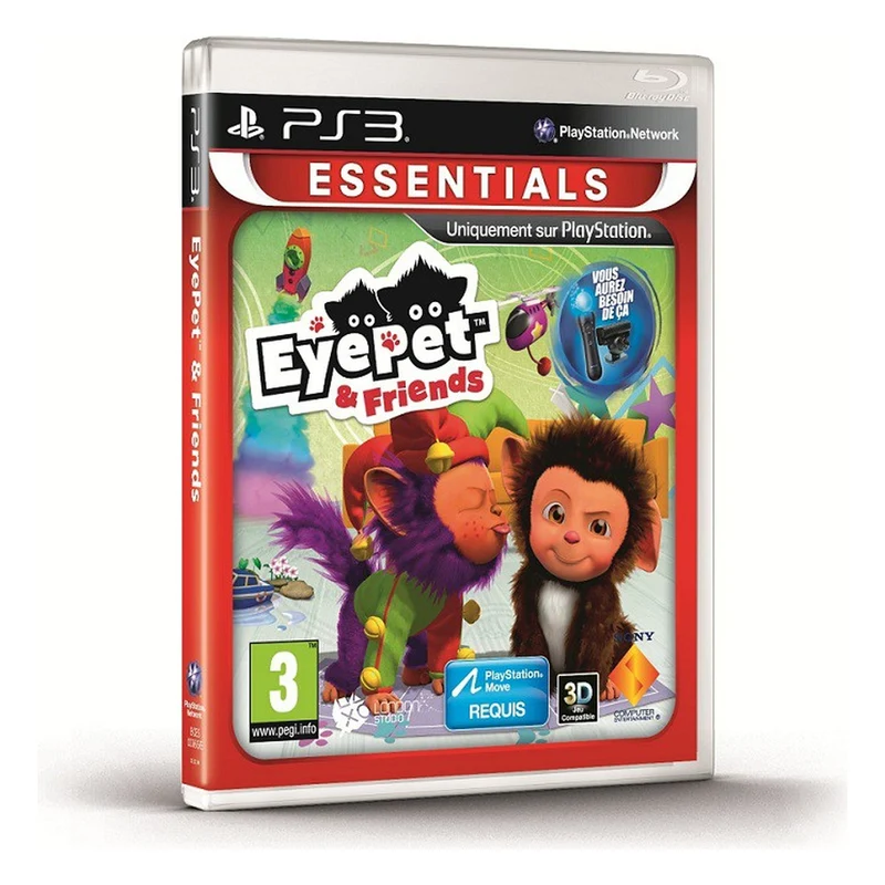 Jeu PS3 SONY EyePet & Friends Essentials