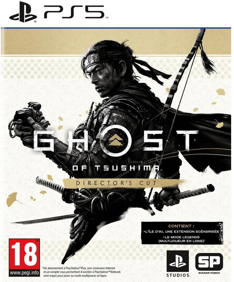 Jeu PS5 SONY Ghost Of Tsushima Director's Cut PS5