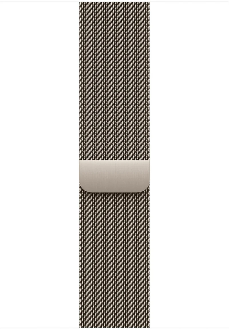 Bracelet APPLE 46 mm - S/M Milanais naturel