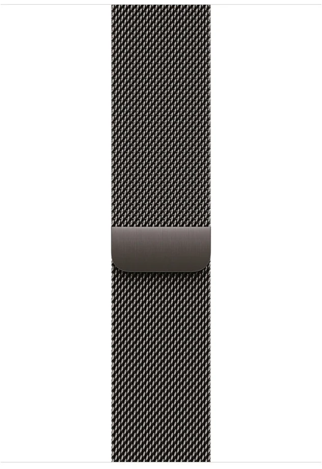 Bracelet APPLE 46 mm - S/M Milanais ardoise