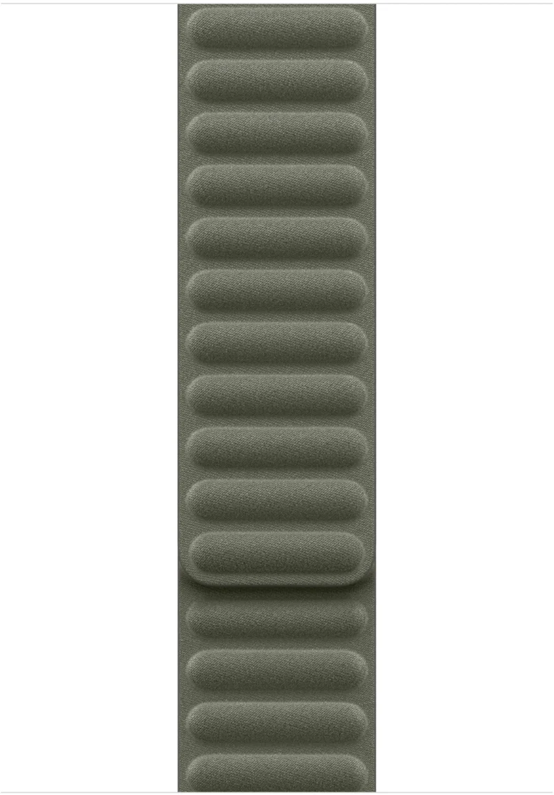 Bracelet APPLE 46 mm - M/L à maillons magnét gris sauge