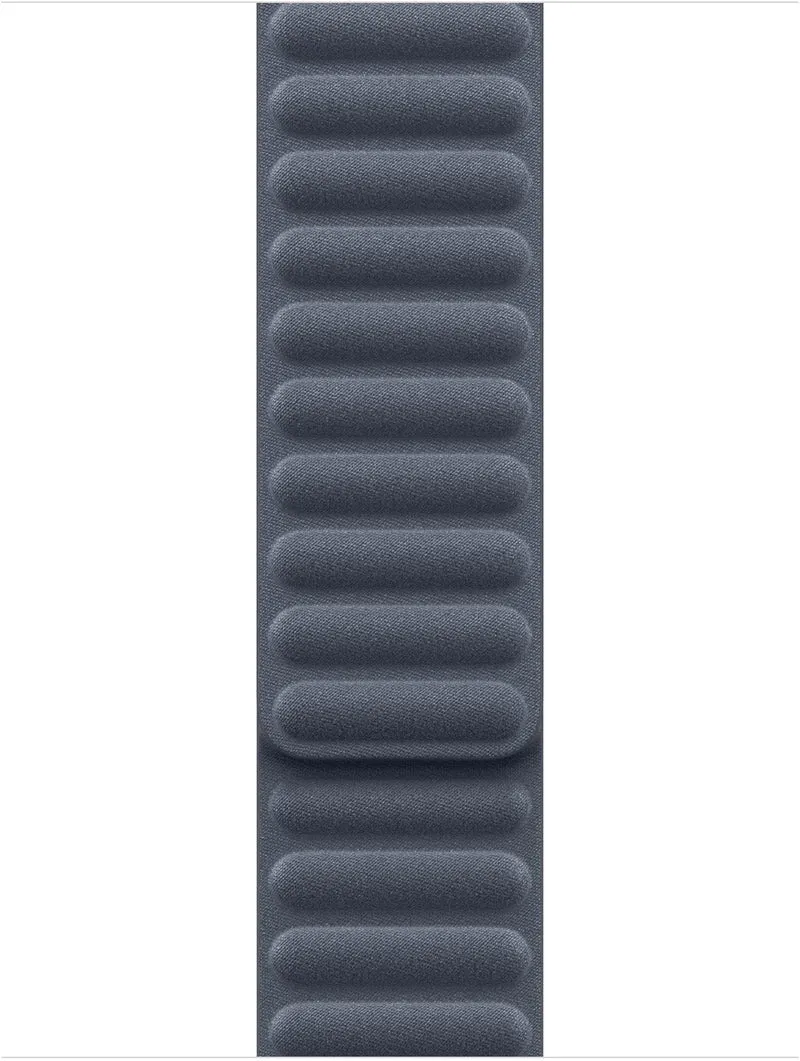 Bracelet APPLE 42 mm - M/L à maillons magnétique marine