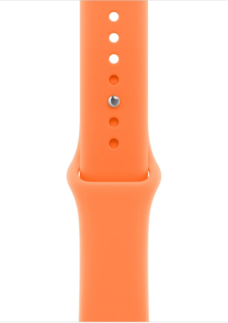 Bracelet APPLE 46mm S/M sport clémentine