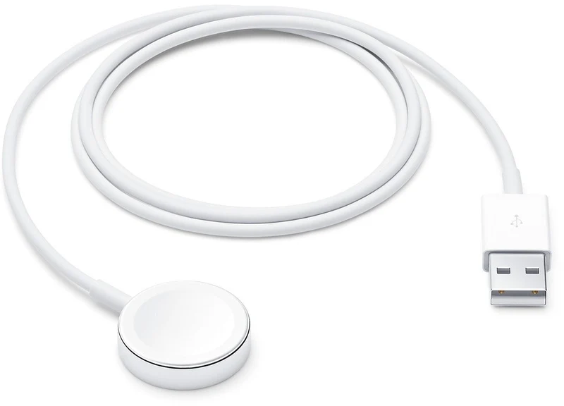 Chargeur induction APPLE magnétique Apple Watch 1m USB A
