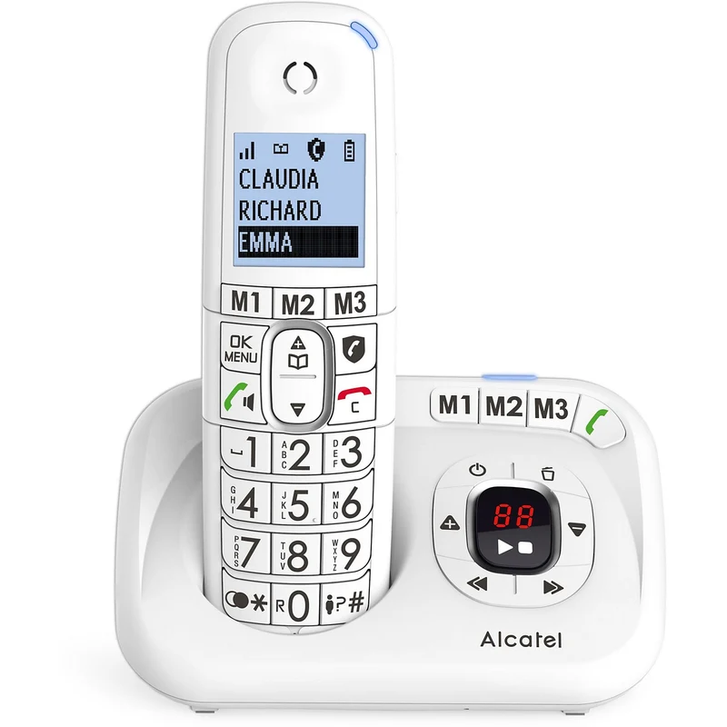 Téléphone sans fil ALCATEL XL785 Voice Blanc