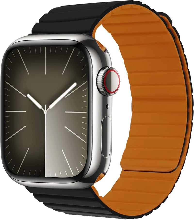 Bracelet ADEQWAT Apple watch Noir 42/44/45/49mm