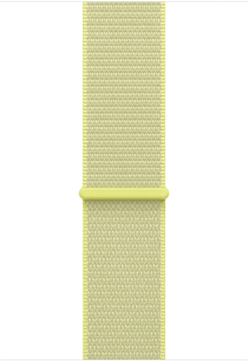 Bracelet APPLE 46 mm Boucle Sport jaune fluo