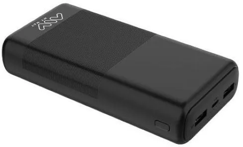 Batterie externe MUVIT 20000mAh 2xUSB-A noir