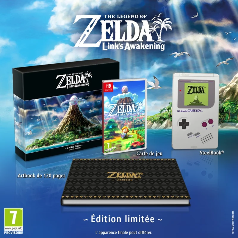 Jeu Switch NINTENDO Zelda : Link's Awakening Edition limitée