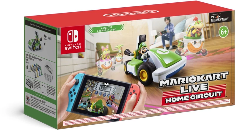Jeu Switch NINTENDO Mario Kart live home circuit Luigi