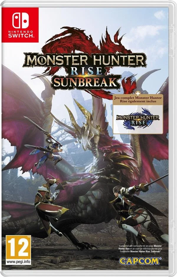 Jeu Switch NINTENDO Monster Hunter Rise : Sunbreak
