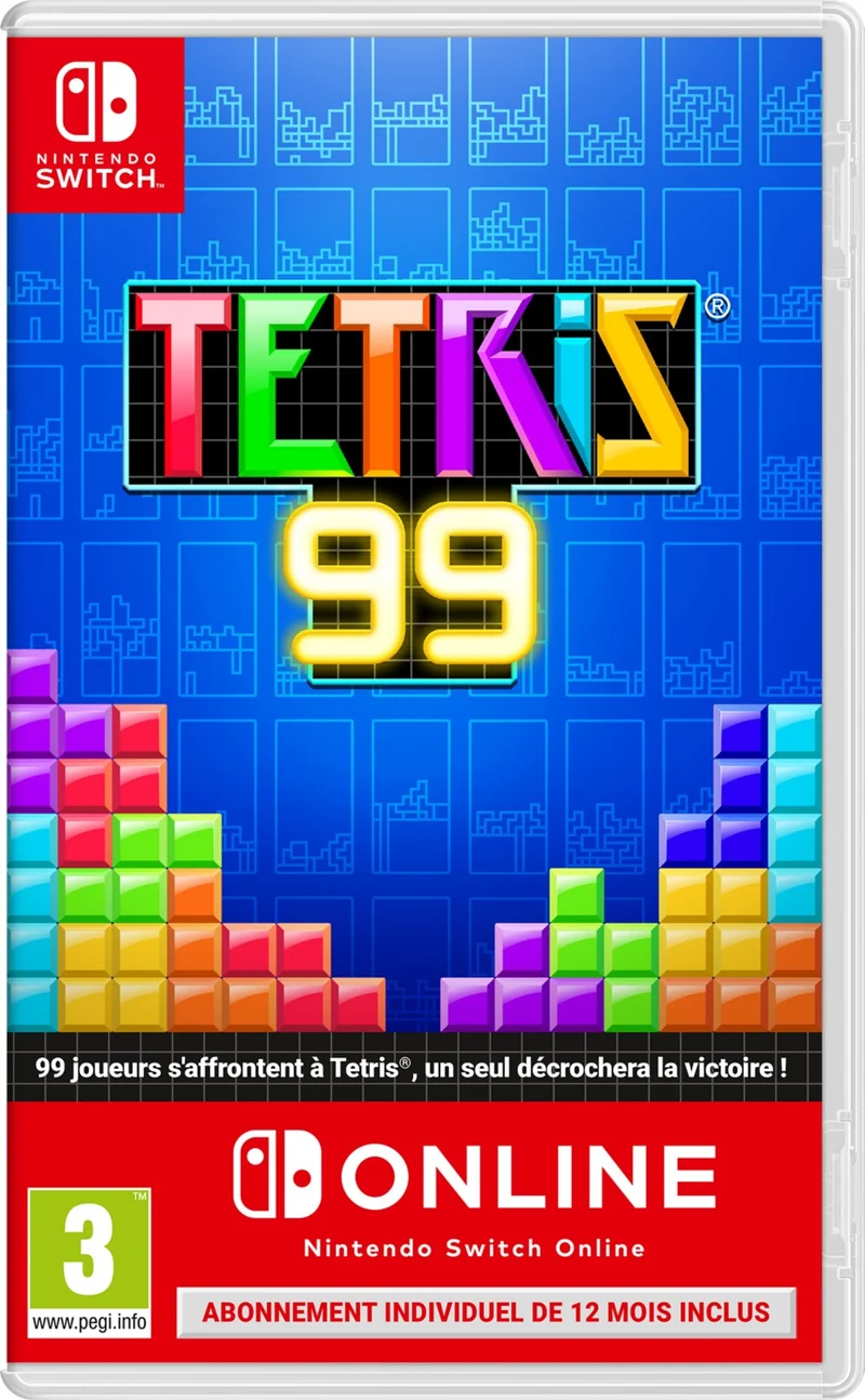 Jeu Switch NINTENDO Tetris 99 + Abo 12 mois Switch Online