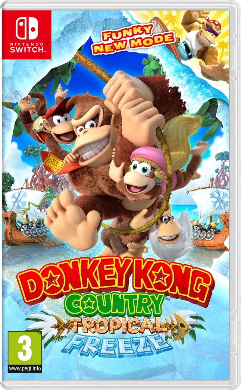 Jeu Switch NINTENDO Donkey Kong Country Tropical Freeze