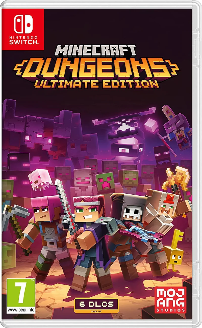 Jeu Switch NINTENDO Minecraft Dungeons - Ultimate Edition
