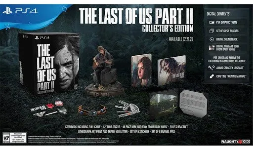 Jeu PS4 SONY The Last of Us 2 Collector Edition
