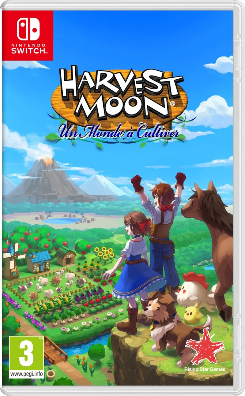 Jeu Switch NINTENDO Harvest Moon: un monde à cultiver