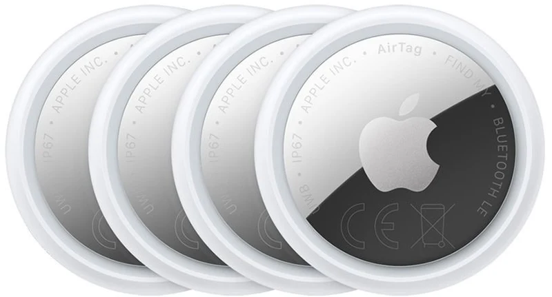 Tracker GPS APPLE AirTag pack de 4 - 2nd gen