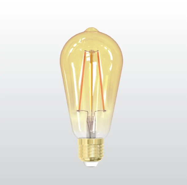 Ampoule LED connectée KONYKS Lot de 2 Ampoule déco Ambrée à filaments