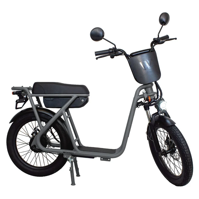 Draisienne électrique WISPEED WIMOB Plus Gris - Homologué
