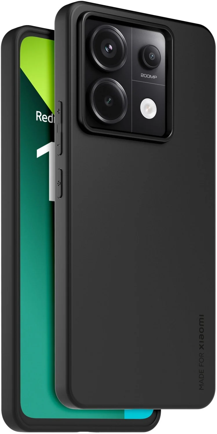 Coque MADE FOR XIAOMI Redmi note 13 Pro 5G semi-rigide noir