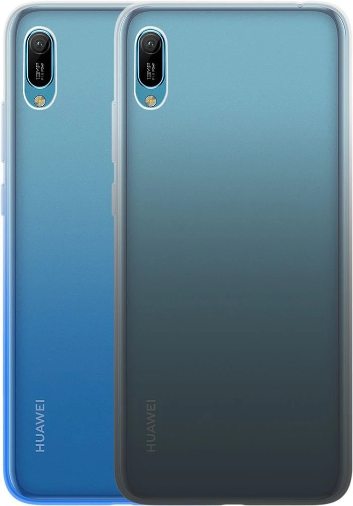 Coque BIGBEN CONNECTED Huawei Y6 2019 Gradient noir/bleu