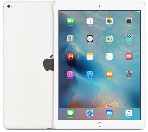 Coque APPLE iPad Pro 12.9 silicone blanc
