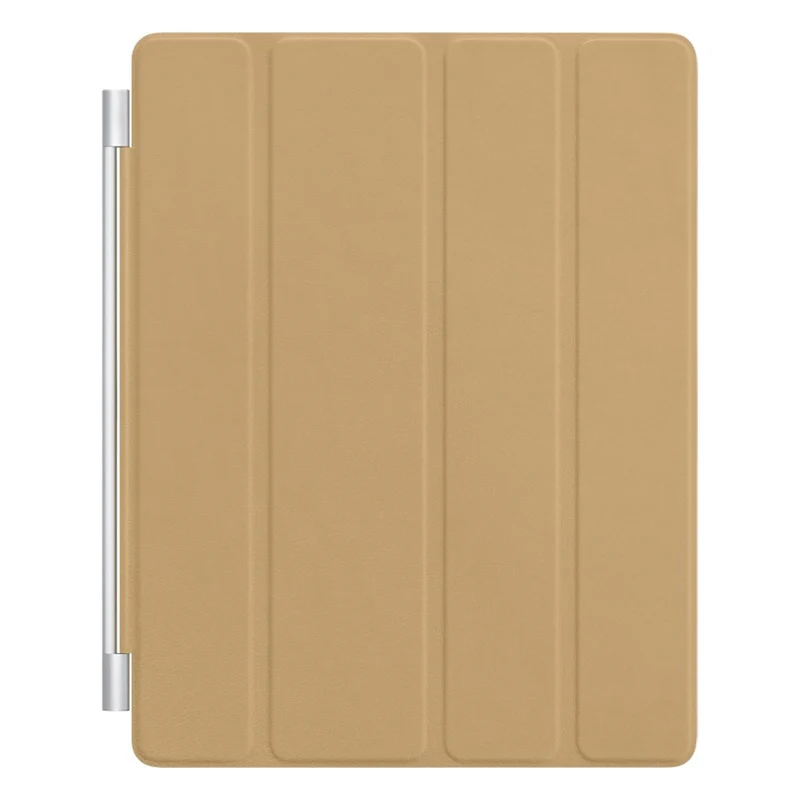 Housse APPLE IPAD SMART COVER - CUIR - BRUN