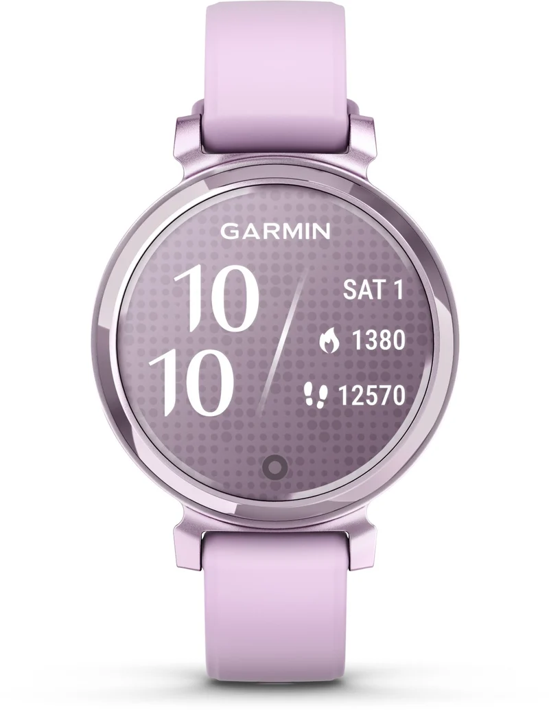 Montre connectée GARMIN Lily 2 lilas bracelet silicone lilas